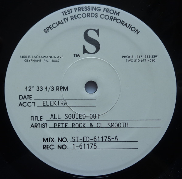 All Souled Out  Álbum de Pete Rock & Cl Smooth 