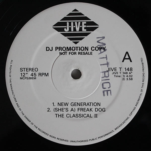 The Classical II – New Generation / (She's A) Freak Dog