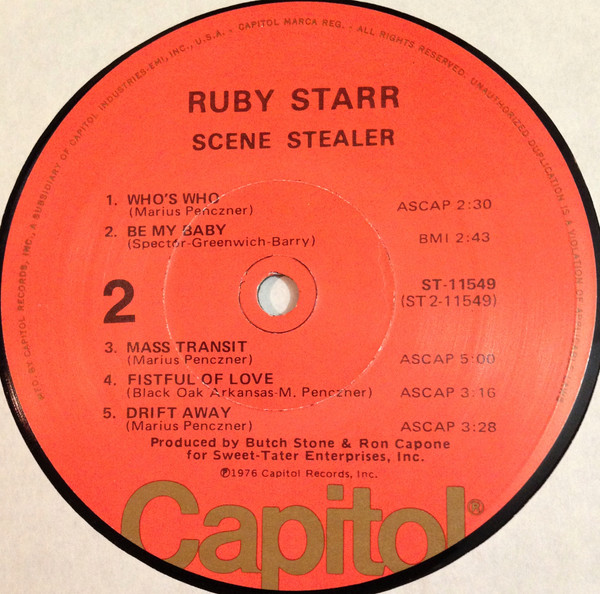 Album herunterladen Ruby Starr - Scene Stealer