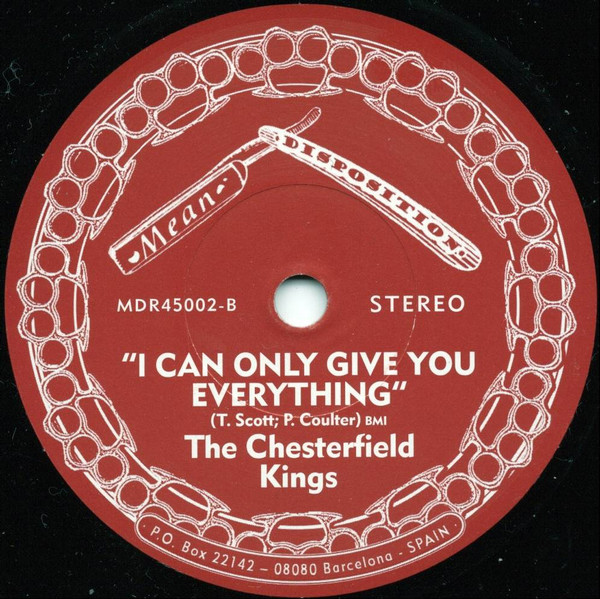 ladda ner album The Chesterfield Kings - I Think Im Down BW I Can Only Give You Everything