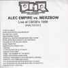 Alec Empire vs. Merzbow - Live CBGB's NYC 1998