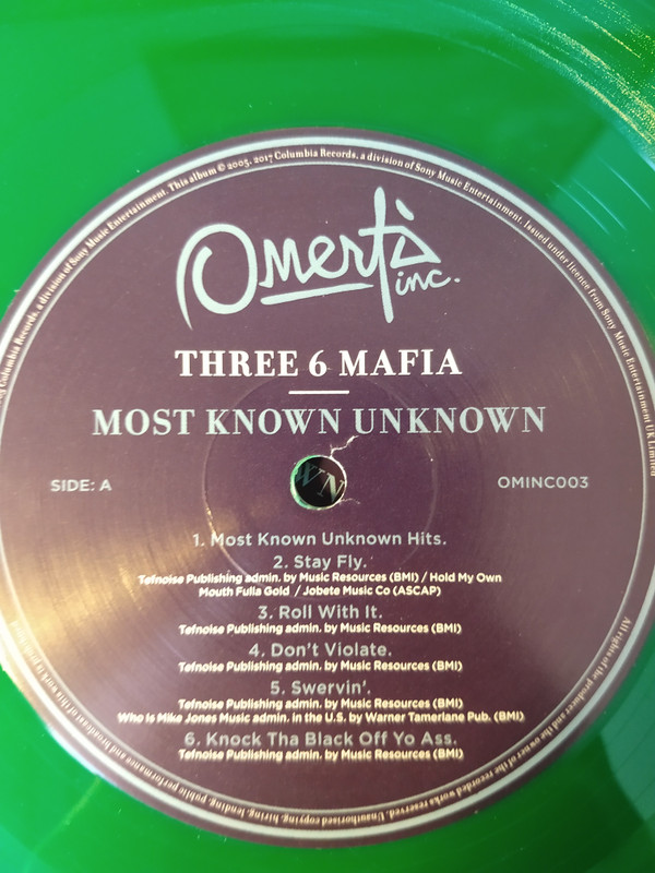 descargar álbum Three 6 Mafia - Most Known Unknown