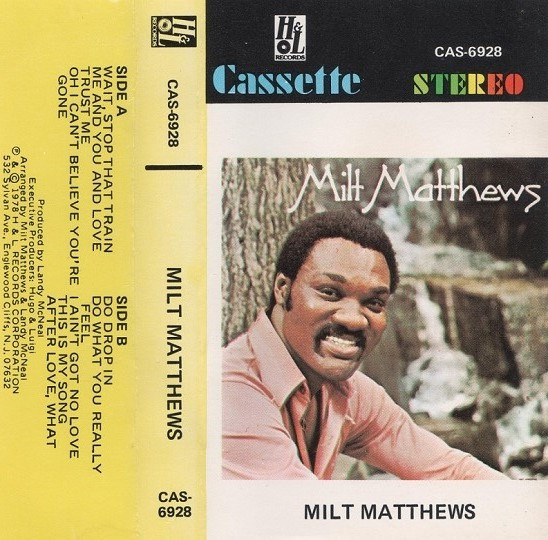 Milt Matthews – Milt Matthews (1978, Vinyl) - Discogs