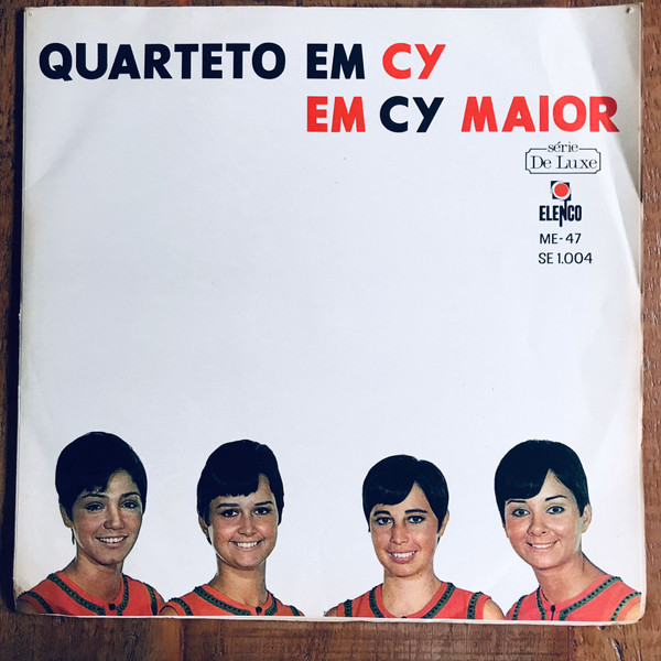 Disco de Vinil Quarteto em Cy, Em Cy Maior, 1968. MONO.