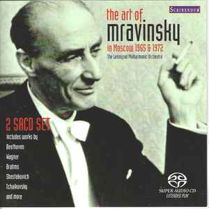 The Art Of Mravinsky In Moscow 1965 & 1972 (2012, Single Layer 