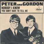 Cover of Nobody I Know, 1964-06-29, Vinyl