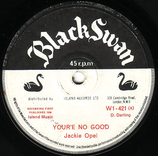 Jackie Opel – You're No Good / King Liges , Vinyl   Discogs