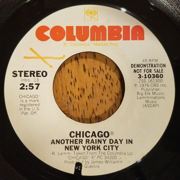 descargar álbum Chicago - Another Rainy Day In New York City Hope For Love