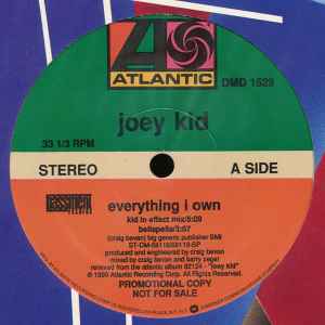 Joey Kid - Everything I Own album cover