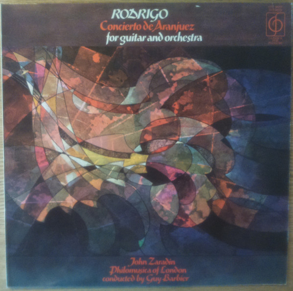 cuello Empresa Literatura Rodrigo ; John Zaradin, Philomusica Of London, Guy Barbier – Concierto De  Aranjuez For Guitar And Orchestra (1972, Vinyl) - Discogs
