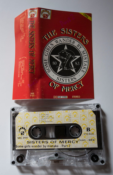 MUSIC POSTER~Sisters of Mercy 1992 Original 24x34" Some Girls Wander By Mistake~ 