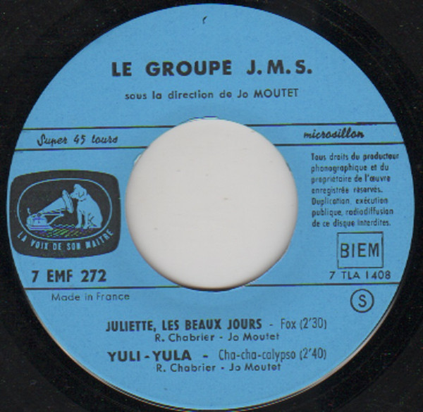 lataa albumi Le Groupe JMS , Direction Jo Moutet - La Terre