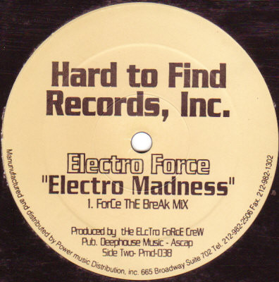 Album herunterladen Electro Force - Electro Madness DJ Duke Remix