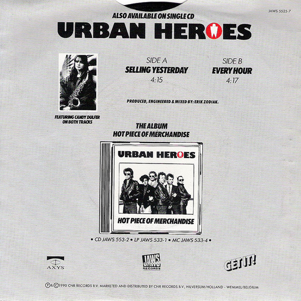 lataa albumi Urban Heroes Featuring Candy Dulfer - Selling Yesterday