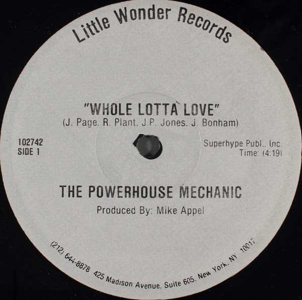 Album herunterladen The Powerhouse Mechanic - Whole Lotta Love