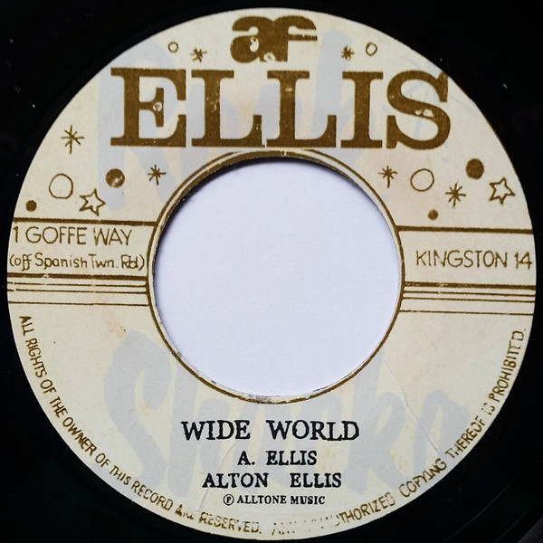 Alton Ellis – Wide World / Dedication (2015, Vinyl) - Discogs