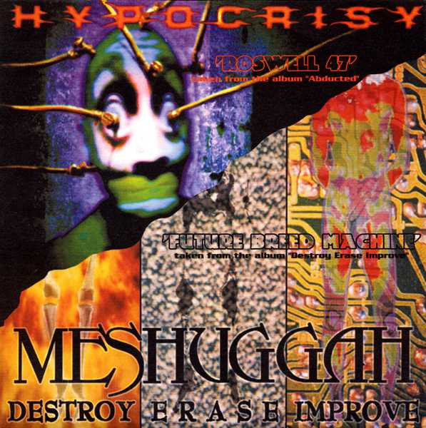 descargar álbum Meshuggah Hypocrisy - Future Breed Machine Roswell 47