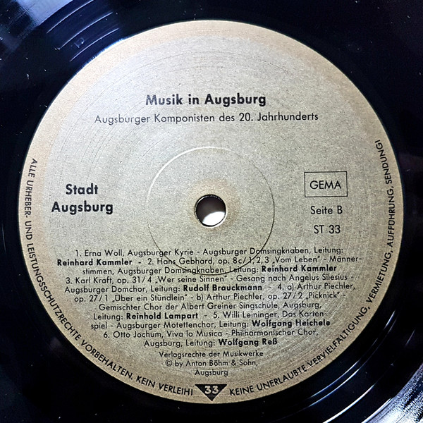 baixar álbum Various - Musik In Augsburg