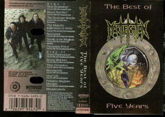 Album herunterladen Mortification - The Best Of Five Years