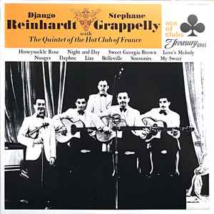Django Reinhardt - Django Reinhardt & Stephane Grappelly With The Quintet Of The Hot Club Of France ／ Parisian Swing album cover