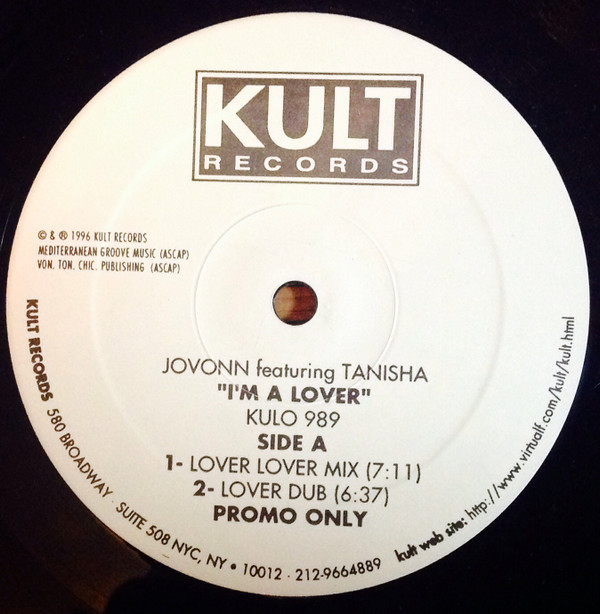 Album herunterladen Jovonn Featuring Tanisha - Im A Lover