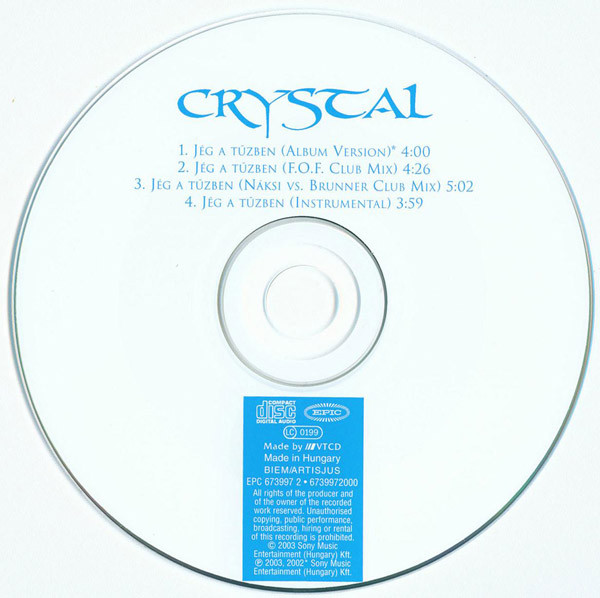 descargar álbum Crystal - Jég A Tűzben
