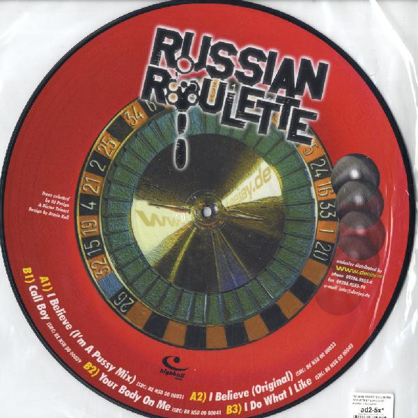 ACCEPT Russian Roulette German Heavy/Speed Metal 12 LP Vinyl