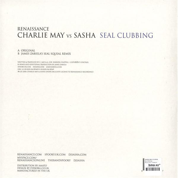 last ned album Charlie May vs Sasha - Seal Clubbing