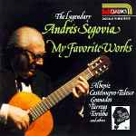 Cover of The Segovia Collection, Vol. 3: My Favorite Works, , CD