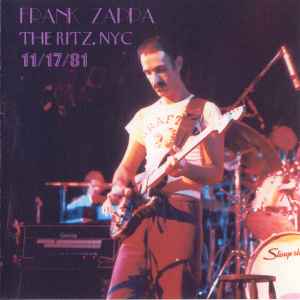 Frank Zappa - The Ritz, NYC  11/17/81 album cover