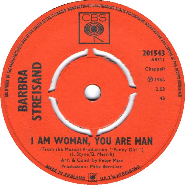 lataa albumi Barbra Streisand - People I Am WomanYou Are Man