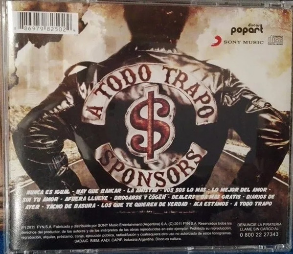 baixar álbum Sponsors - A Todo Trapo