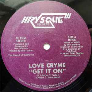 Love Cryme - Get It On album cover