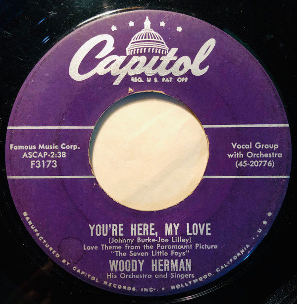 ladda ner album Woody Herman His Orchestra And Singers - Your Here My Love The Girl Upstairs