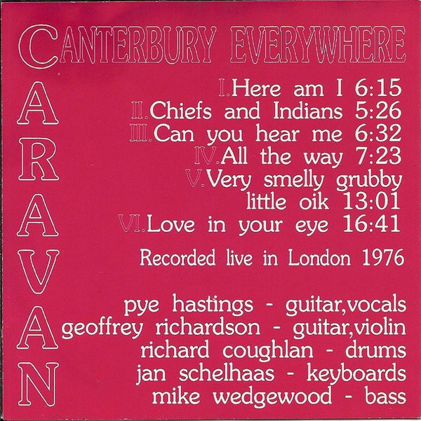 descargar álbum Caravan - Canterbury Everywhere