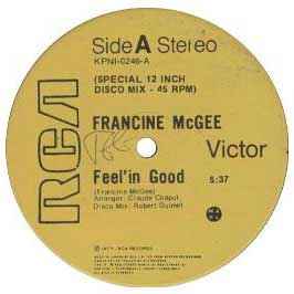 Francine McGee - Feel'in Good / Delirium | Releases | Discogs