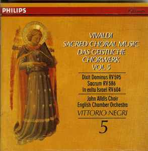 Antonio Vivaldi - Sacred Choral Music / Das Geistliche Chorwerk · Vol. 5 album cover