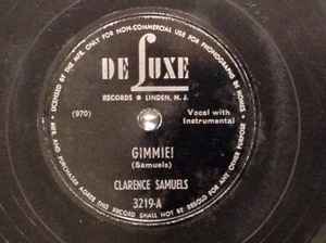 Clarence Samuels - Gimmie! / Jumping At The Jubilee album cover