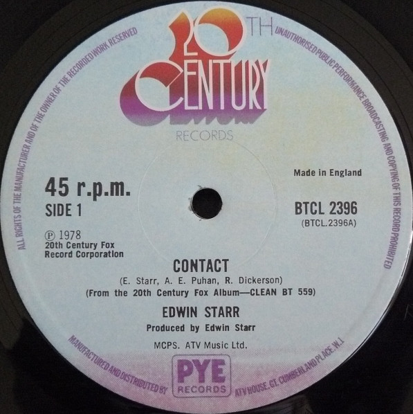 last ned album Edwin Starr - Contact Working Song