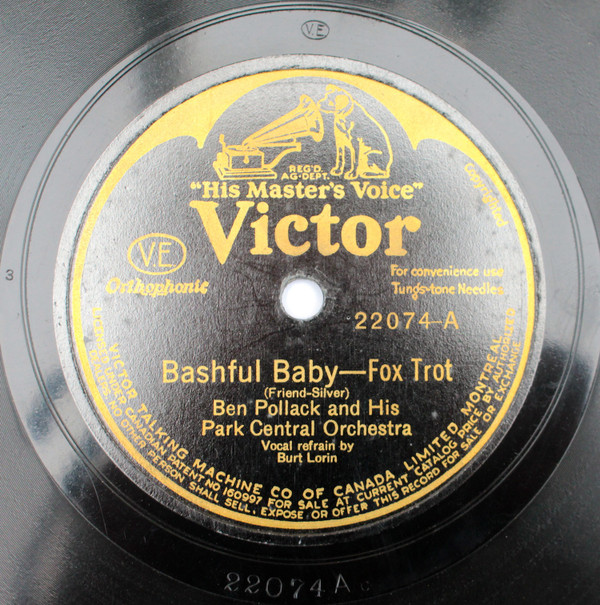 baixar álbum Ben Pollack And His Park Central Orchestra Victor Arden, Phil Ohman And Their Orchestra - Bashful Baby Ive Waited A Lifetime For You