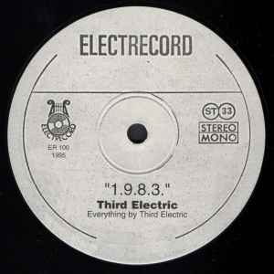 Third Electric - 1.9.8.3. album cover