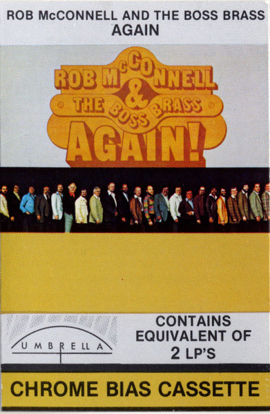 Rob McConnell & The Boss Brass – Again! (1978, Gatefold, Direct to 