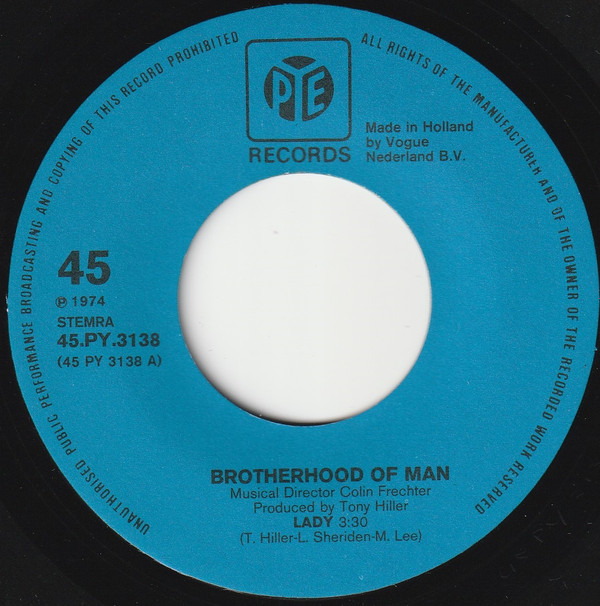 ladda ner album Brotherhood Of Man - Lady