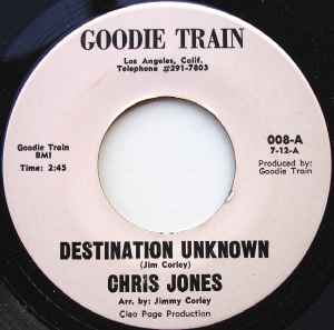 Chris Jones (2) - Destination Unknown