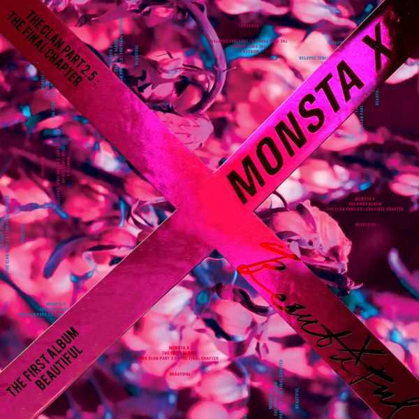 MONSTA X GROUP Official Photocard BESIDE Ver BEAUTIFUL 1st Album 몬스타엑스 