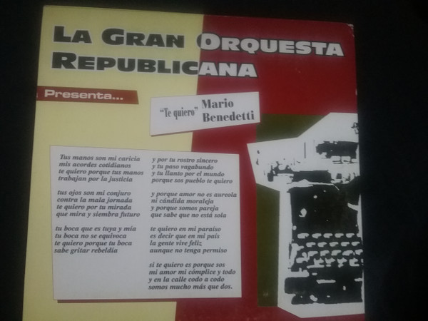 télécharger l'album La Gran Orquesta Republicana - Galeano Benedetti