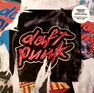 Daft Punk - "Homework" Remixes album cover