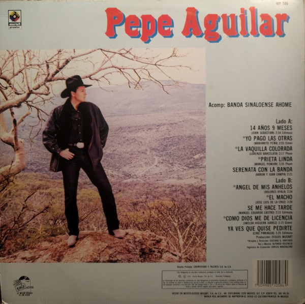 Album herunterladen Pepe Aguilar, Banda Sinaloense Ahome - Pepe Aguilar Con Tambora