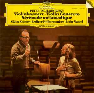 Pyotr Ilyich Tchaikovsky - Violinkonzert, Sérénade Mélancolique Album-Cover