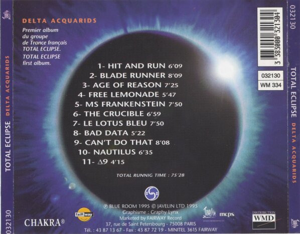 last ned album Total Eclipse - Delta Aquarids